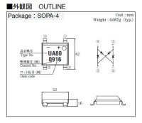 画像1: ブリッジダイオード D1UBA80