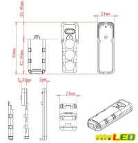 画像2: LR44×3スイッチ付き電池ボックス 4.5V