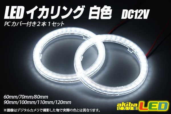 画像1: LED イカリング 白色 (1)