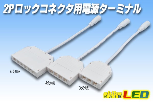 画像1: 2Pロックコネクタ用電源ターミナル (1)