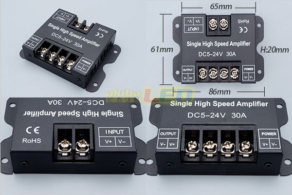 画像3: 増幅器 DC5-24V 30A (3)