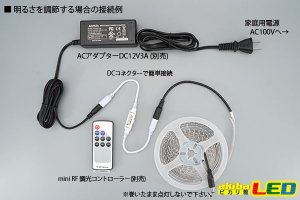 2835テープLED 非防水 紫色 5m/600LED - akibaLED ピカリ館