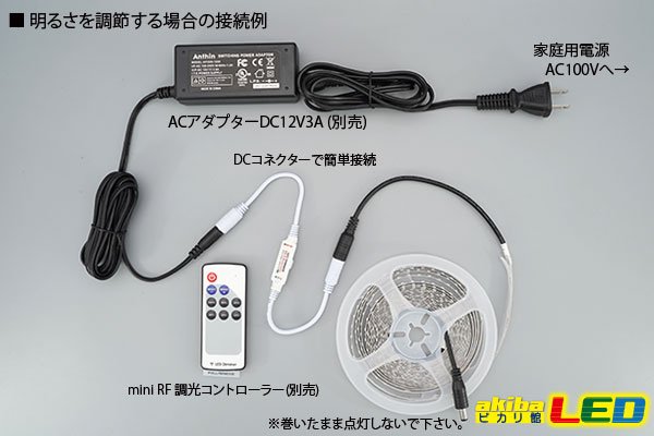 画像4: 2835テープLED 非防水 緑色 5m/600LED (4)