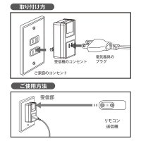 画像2: オーム電機 リモコンコンセント