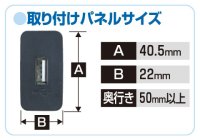 画像1: USBスマート充電キット(トヨタ・ダイハツ車用)　2871