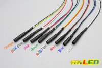 画像1: DC12V 3mm光ファイバー用LED光源