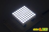 画像3: 8x8ドットマトリクスLED 32mm角 白色