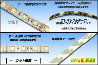 画像1: カット品 5050/60LED クリアドーム 白色