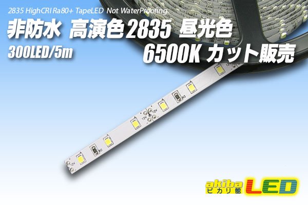 画像1: カット品 高演色2835/300LED 非防水 昼光色 6500K (1)