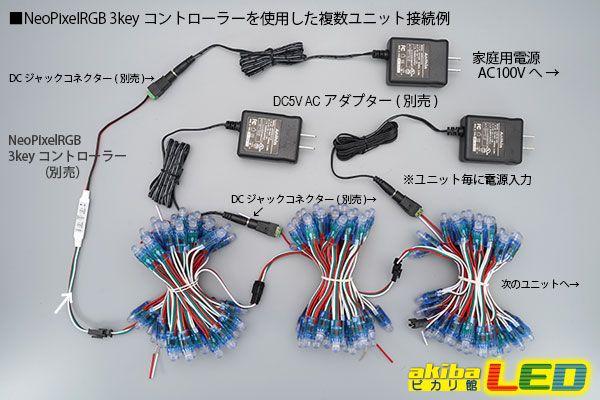 Neo Pixel RGB LEDモジュール - akibaLED ピカリ館